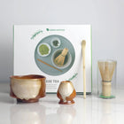 Elegant Ceramic Matcha Tea Set with Bamboo Whisk | Complete 4-Piece Kit for Authentic Ceremonies 0