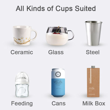 Elegant Ceramic Mug Warmer | Electric Coffee Warmer with Temperature Control & Auto Shut-Off for Perfect Beverage Enjoyment 3