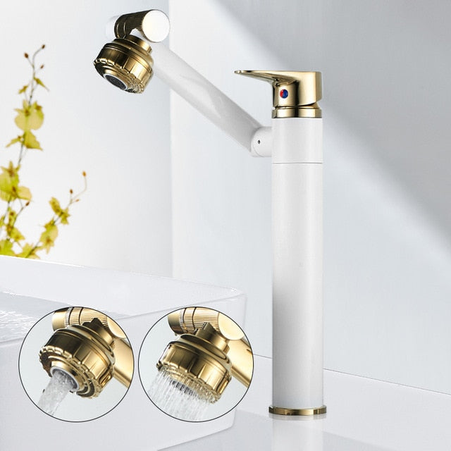 Elegant Collection | Kitchen Faucet with 360° Rotation & Dual Spray Mode | Durable Brass Design for Versatile Washing 1