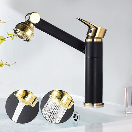 Elegant Collection | Kitchen Faucet with 360° Rotation & Dual Spray Mode | Durable Brass Design for Versatile Washing 5