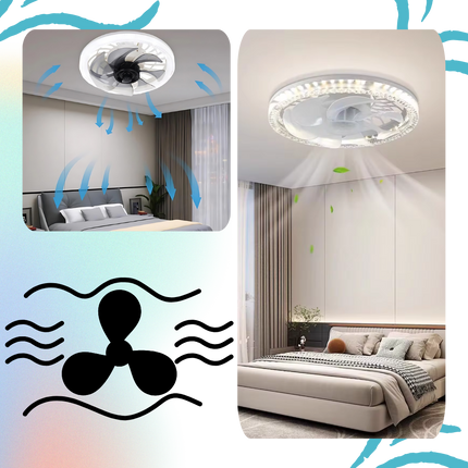 Elegant Collection | Modern Ceiling Fan with Light & Remote Control | Whisper-Quiet Design for Ultimate Comfort 4