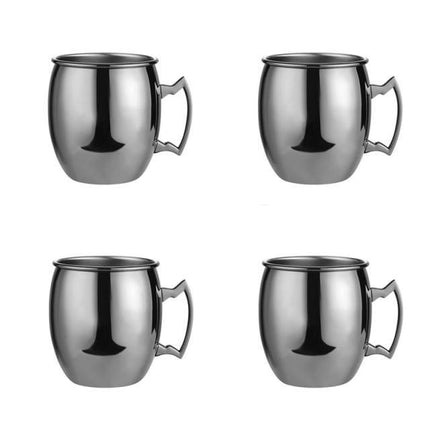 Elegant Collection | Mug Set with Premium Stainless Steel Design | Chic Finishes for Stylish Cocktails 14