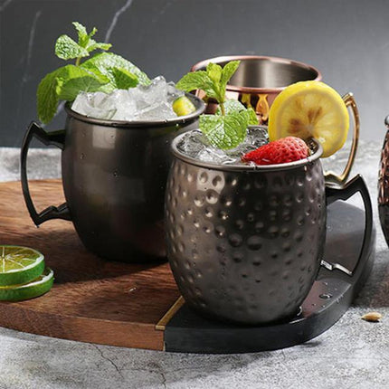 Elegant Collection | Mug Set with Premium Stainless Steel Design | Chic Finishes for Stylish Cocktails 3