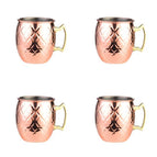 4 pieces diamond rose gold