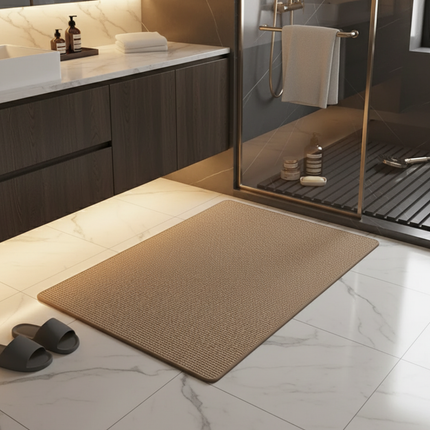 Elegant Collection | Non-Slip Bath Mat with Absorbent Microfiber | Stylish Bathroom Rug for Safety and Comfort 3