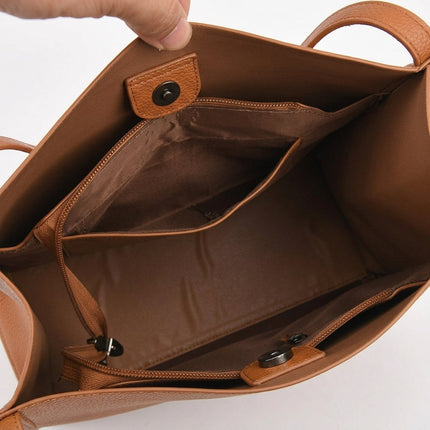 Elegant Collection | Shoulder Tote Bag with Structured Base | Spacious Design for Everyday Essentials 5