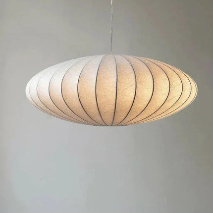 Elegant Crystal Pendant Lighting with Silk Shades | Luxurious Ambiance for Stylish Interiors 4
