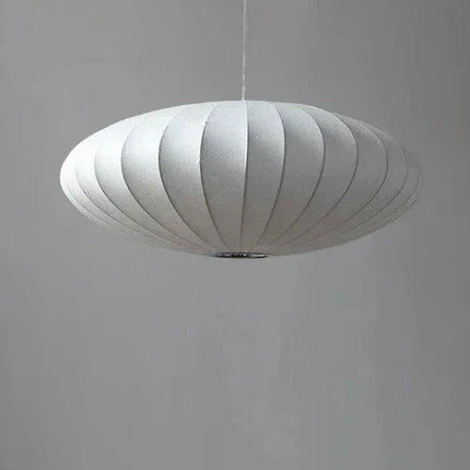 Elegant Crystal Pendant Lighting with Silk Shades | Luxurious Ambiance for Stylish Interiors 5