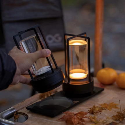 Elegant Crystal Table Lamp | Cordless Design with Touch Dimmer | Waterproof for Indoor & Outdoor Use 5