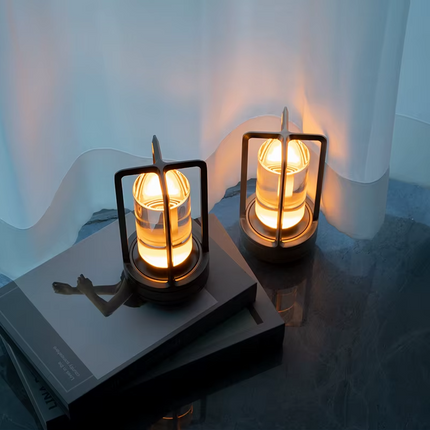 Elegant Crystal Table Lamp | Cordless Design with Touch Dimmer | Waterproof for Indoor & Outdoor Use 7