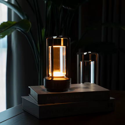 Elegant Crystal Table Lamp | Cordless Design with Touch Dimmer | Waterproof for Indoor & Outdoor Use 8