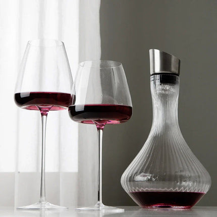 Elegant Crystal Wine Glass Set with Lead-Free Design | Luxurious Drinking Experience for Special Occasions 1
