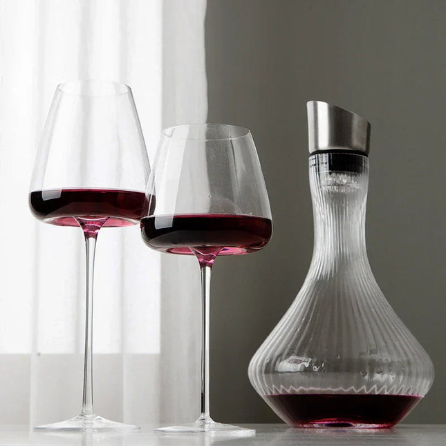 Elegant Crystal Wine Glass Set with Lead-Free Design | Luxurious Drinking Experience for Special Occasions 1