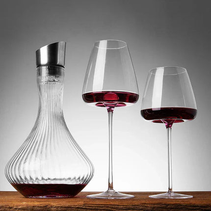 Elegant Crystal Wine Glass Set with Lead-Free Design | Luxurious Drinking Experience for Special Occasions 2