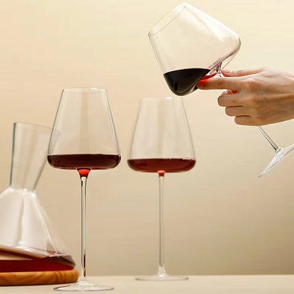 Elegant Crystal Wine Glass Set with Lead-Free Design | Luxurious Drinking Experience for Special Occasions 7