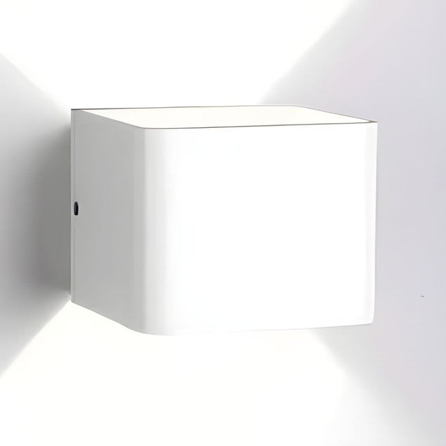 Elegant Cube Shade Wall Light | Modern Design with Energy-Efficient LED | Perfect for Hallways and Bedrooms 1