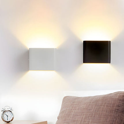 Elegant Cube Shade Wall Light | Modern Design with Energy-Efficient LED | Perfect for Hallways and Bedrooms 2