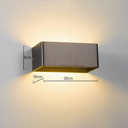 Elegant Cube Shade Wall Light | Modern Design with Energy-Efficient LED | Perfect for Hallways and Bedrooms 8