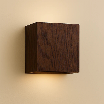 Elegant Cube | Wall Light Sconce with Integrated LED | Modern Iron Design for Cozy Ambiance 7