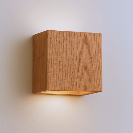 Elegant Cube | Wall Light Sconce with Integrated LED | Modern Iron Design for Cozy Ambiance 8