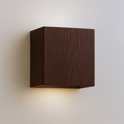 Elegant Cube | Wall Light Sconce with Integrated LED | Modern Iron Design for Cozy Ambiance 9