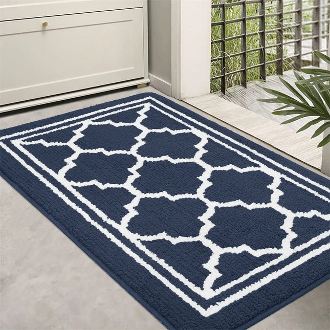 Elegant Entrance Mat | Robust Dirt Absorbing Doormat with Non-Slip Base for Indoor and Outdoor Use 1