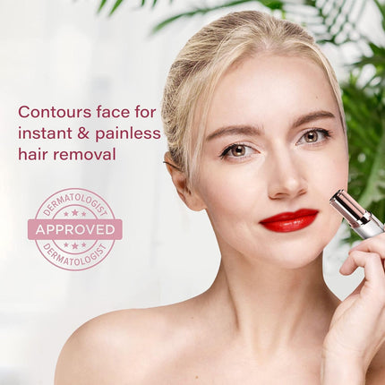 Elegant Facial Hair Removal Tool | Compact Electric Trimmer for Precision Touch-Ups 6