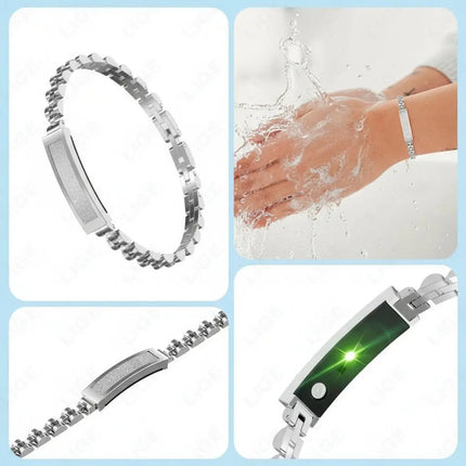 Elegant Fitness Tracker Bracelet with Bluetooth Alerts & 5-Day Battery Life | Stylish Design for Activity Monitoring 5