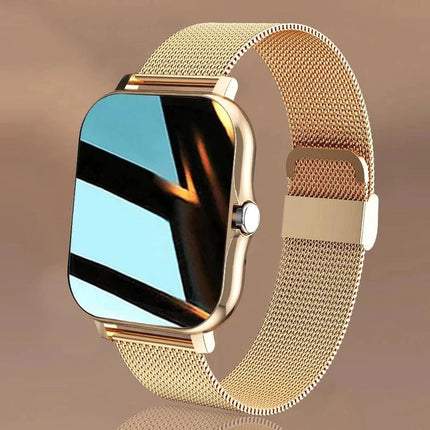 Elegant Fitness | Smartwatch with Health Monitoring Features | Touchscreen Design for Daily Activity Tracking 0