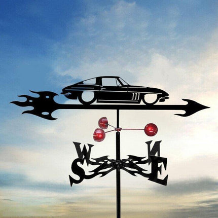 Elegant Garden Weathervane | Accurate Wind Direction Indicator | Durable Outdoor Decor for Roof & Garden Aesthetics 2