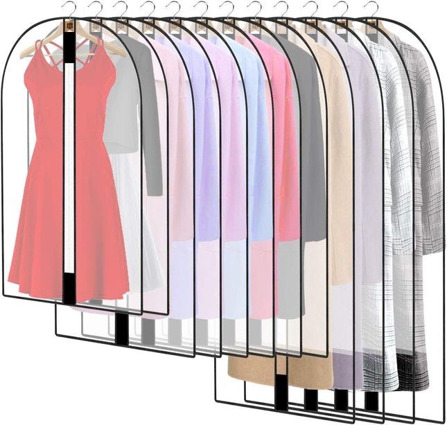Elegant Garment Bag | Extra-Long Dress Cover with Durable Zipper | Protective Storage for Wedding Gowns and Formalwear 0