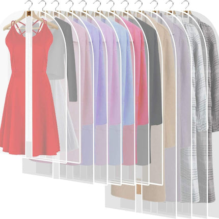 Elegant Garment Bag | Extra-Long Dress Cover with Durable Zipper | Protective Storage for Wedding Gowns and Formalwear 1