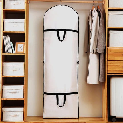 Elegant Garment Bag | Extra-Long Dress Cover with Durable Zipper | Protective Storage for Wedding Gowns and Formalwear 6