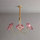 3 Heads Dia 90cm x H 55cm / Ø 35.4″ x H 21.7″ / Gold and pink