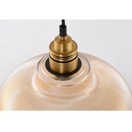 Elegant Glass Pendant Light with Stunning Crystal Design for Radiant Illumination 4