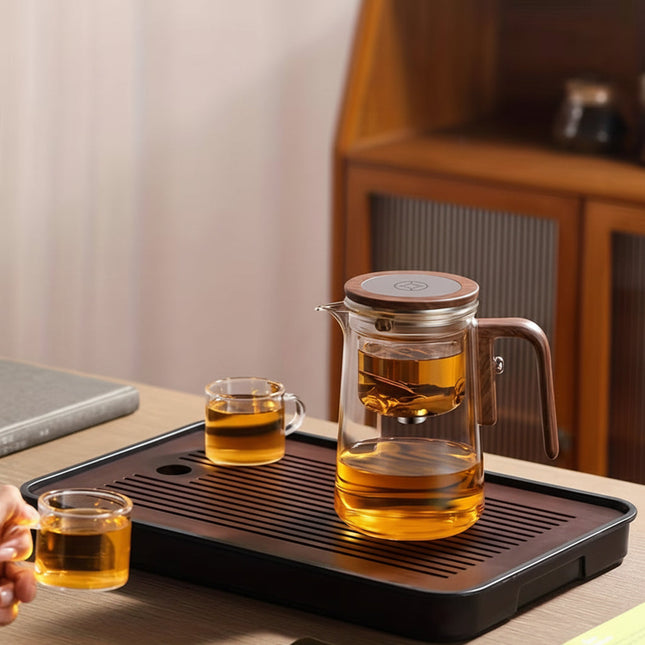 Elegant Glass Teapot Infuser for Loose Leaf Tea with Stainless Steel Basket | Perfect Brewing Control for Flavorful Tea 1