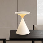 Elegant Hourglass Table Lamp | Cordless Design with Soft Ambient Light | Perfect for Modern Living Room Decor 0