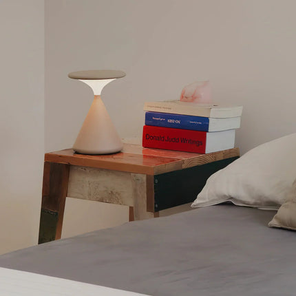 Elegant Hourglass Table Lamp | Cordless Design with Soft Ambient Light | Perfect for Modern Living Room Decor 2