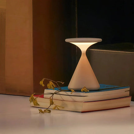 Elegant Hourglass Table Lamp | Cordless Design with Soft Ambient Light | Perfect for Modern Living Room Decor 3