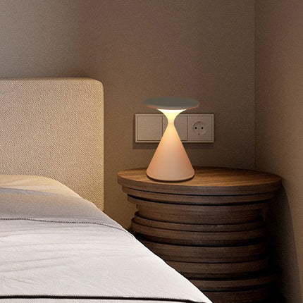 Elegant Hourglass Table Lamp | Cordless Design with Soft Ambient Light | Perfect for Modern Living Room Decor 4