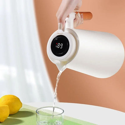 Elegant Insulated Flask with Digital Temperature Display | 1L Capacity for Optimal Beverage Enjoyment 2