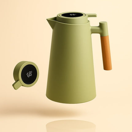 Elegant Insulated Flask with Digital Temperature Display | 1L Capacity for Optimal Beverage Enjoyment 5