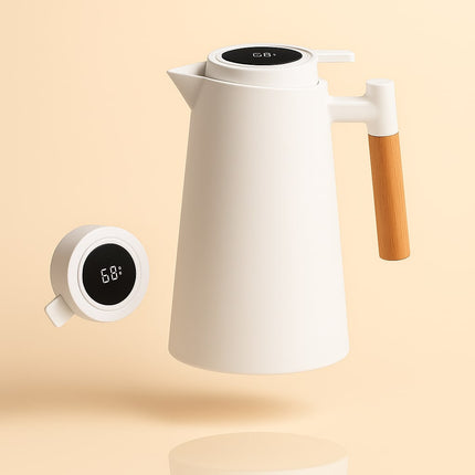 Elegant Insulated Flask with Digital Temperature Display | 1L Capacity for Optimal Beverage Enjoyment 6