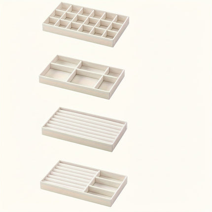 Elegant Jewelry Organizer | Jewelry Box for Women with Durable Nylon Insert | Compact Storage Solution for Effortless Access 0