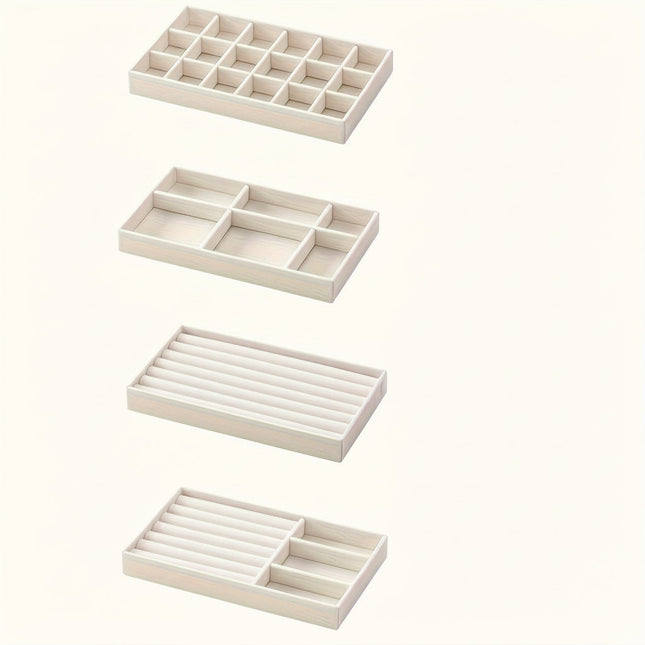 Elegant Jewelry Organizer | Jewelry Box for Women with Durable Nylon Insert | Compact Storage Solution for Effortless Access 0