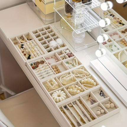 Elegant Jewelry Organizer | Jewelry Box for Women with Durable Nylon Insert | Compact Storage Solution for Effortless Access 5