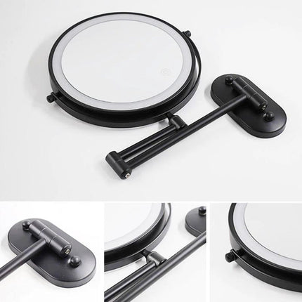 Elegant LED Magnifying Mirror with Adjustable Lighting for Flawless Makeup Application 1