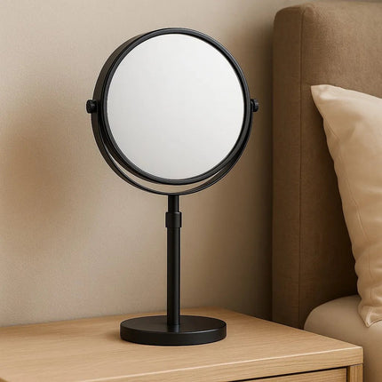 Elegant LED Makeup Mirror | 10X Magnification & Adjustable Height | Perfect Lighting for Flawless Makeup 3