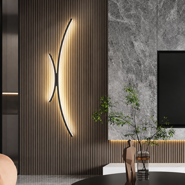 Elegant LED Wall Sconce | Modern Linear Design with Soft Glow for Versatile Spaces 0