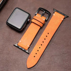 Elegant Leather Apple Watch Band with Premium Craftsmanship | Stylish Accessory for Any Occasion 0